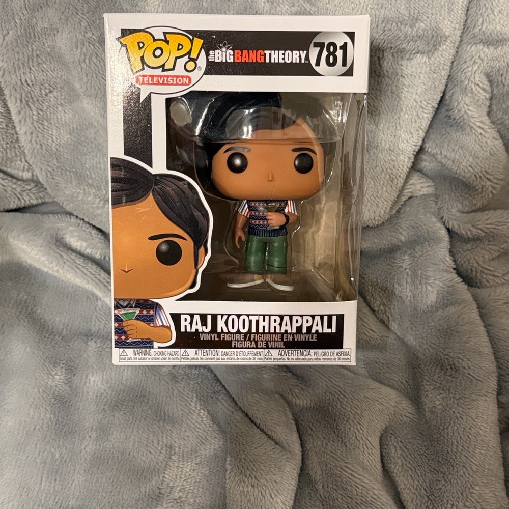 Funko Pop 781 The Big Bang Theory Raj Koothrappali